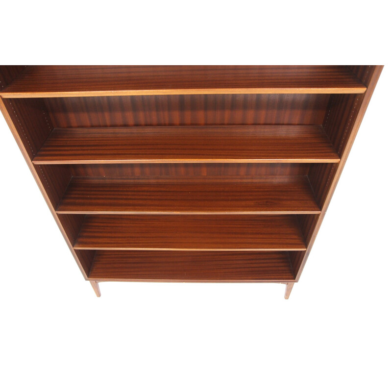 Vintage mahogany bookcase, Sweden 1960