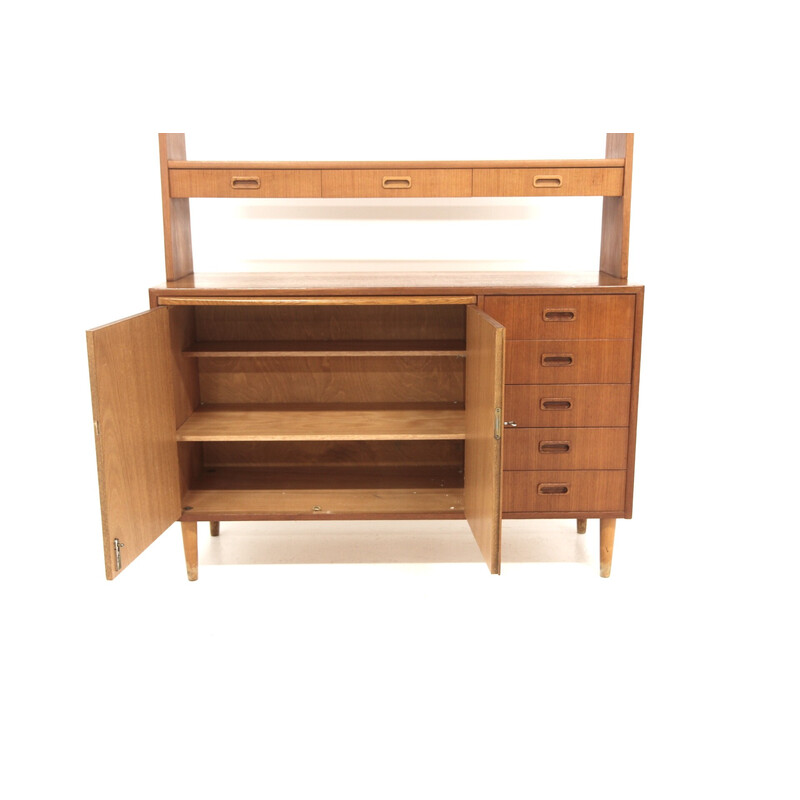 Vintage teak secretary, Sweden 1960