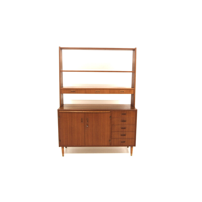 Vintage teak secretary, Sweden 1960