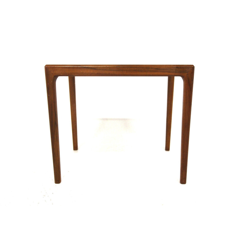 Vintage walnut side table by Bertil Fridhagen for Bodafors, Sweden 1960