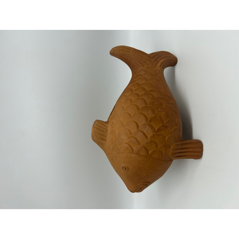 Vintage-Fisch aus Keramik, 1970
