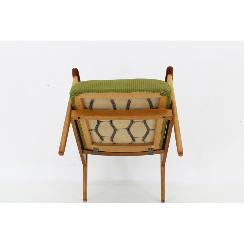 Vintage Sessel aus Teak und Eiche von Kurt Olsen, Dänemark 1960