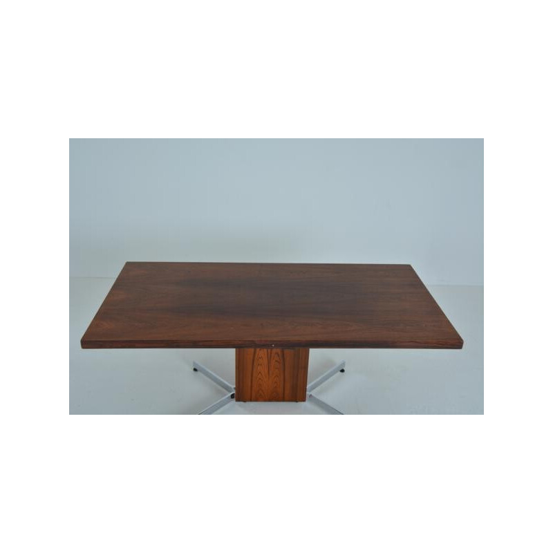 Up and down rosewood dining table - 1960s