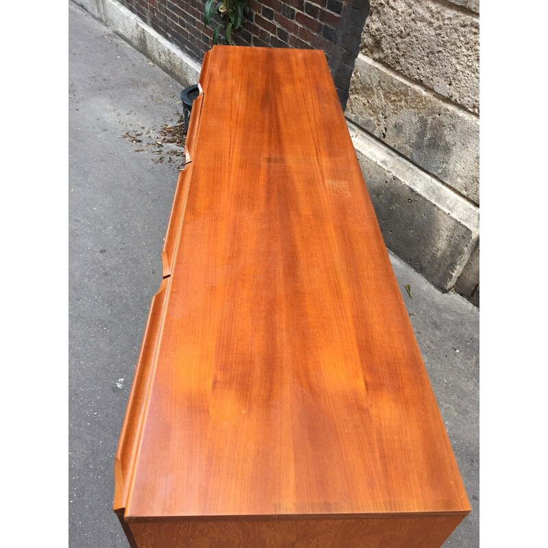 Teak sideboard and steel feet - 1960s