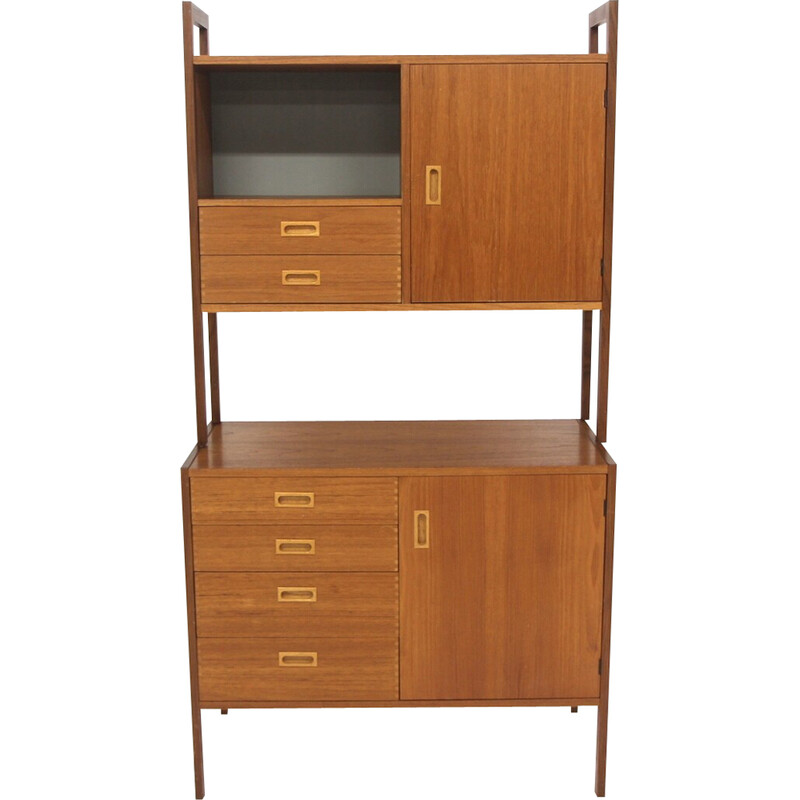 Vintage teak and ash chest of drawers by Gillis Lundgren for Möbel-Ikéa, Sweden 1960