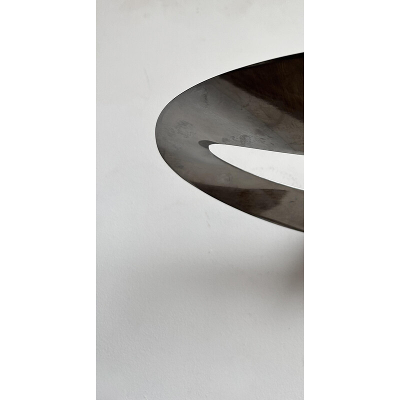 Pareja de apliques Mesmeri vintage en metal cromado para Artemide, Italia 2000