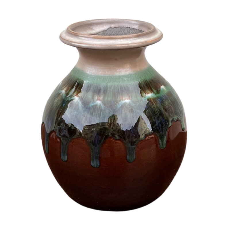 Vase vintage en céramique par Łysa Góra pour Kamionka, Pologne 1960