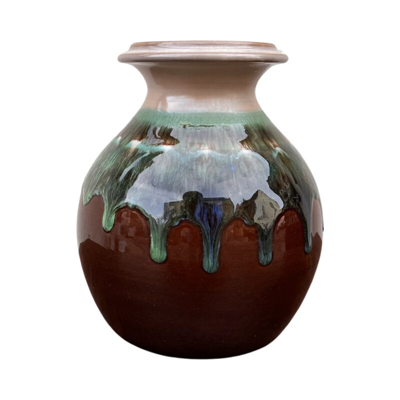 Vase vintage en céramique par Łysa Góra pour Kamionka, Pologne 1960