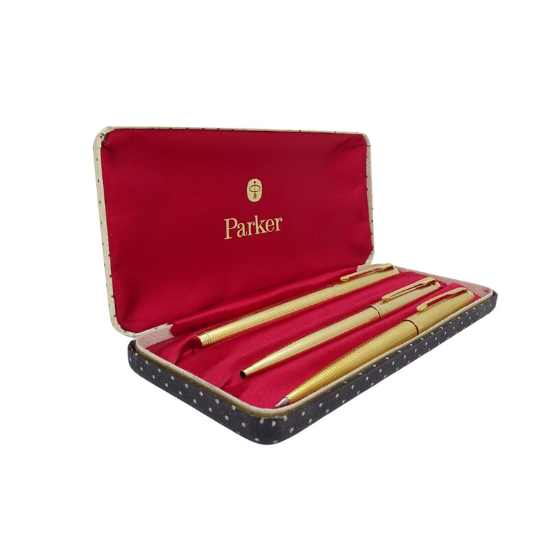 Coffret d'écriture vintage pour Parker