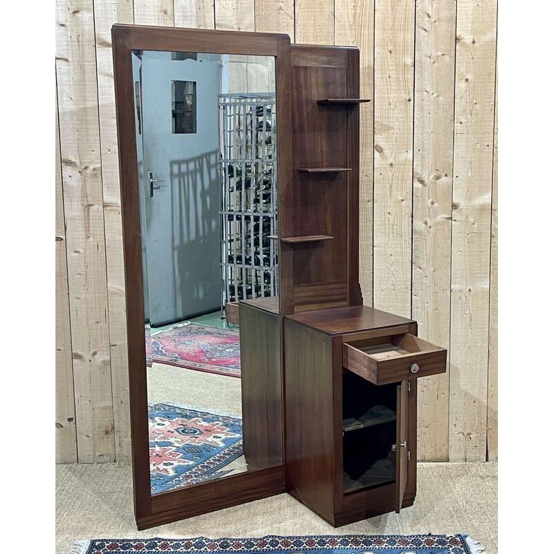 Vintage Art Deco mahogany dressing table, 1930