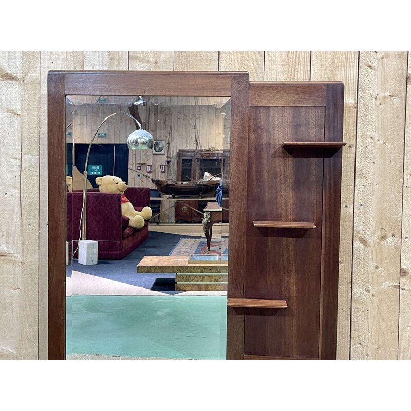 Vintage Art Deco mahogany dressing table, 1930