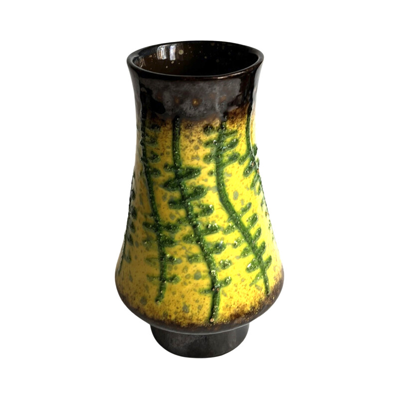 Vintage ceramic vase for Strehla Keramik, Germany 1960