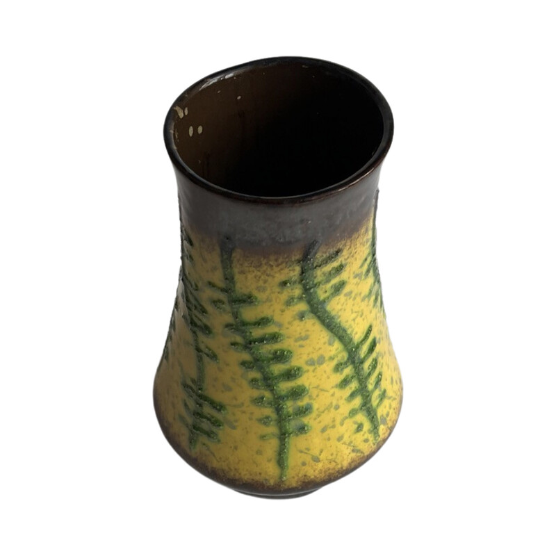 Vintage ceramic vase for Strehla Keramik, Germany 1960