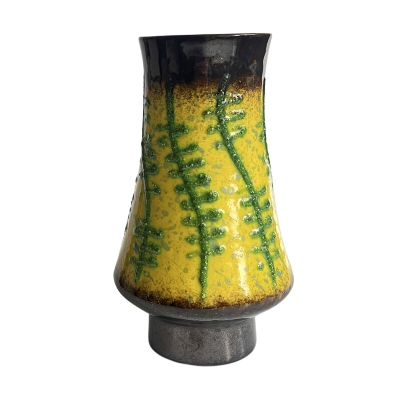 Vintage keramieken vaas voor Strehla Keramik, Duitsland 1960