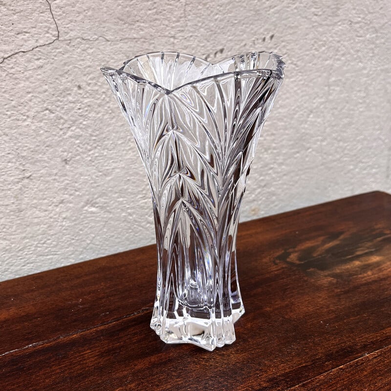 Jarra de cristal vintage para Noritake Bleikristall Alemanha 1970