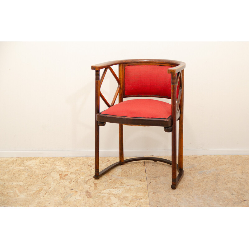 Vintage bentwood chair by Josef Hoffmann for “Cabaret Fledermaus”, 1905