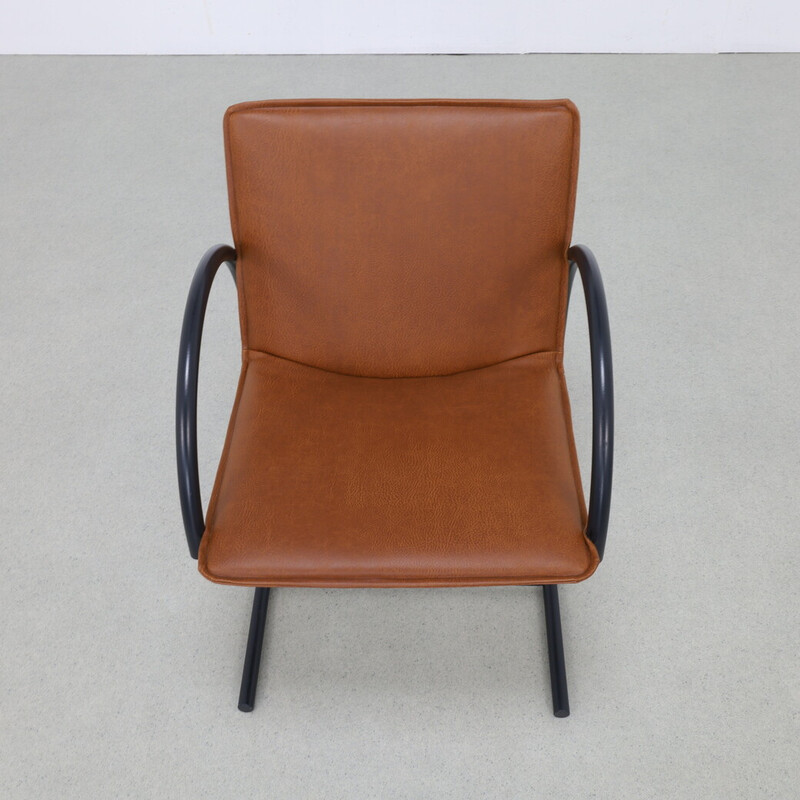 Conjunto de 4 cadeiras de jantar Cirkel vintage de Pierre Mazairac e Karel Boonzaaijer para Metaform, 1980