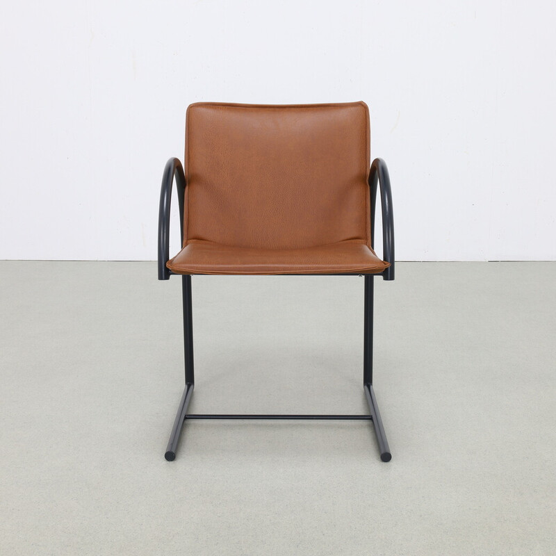 Conjunto de 4 cadeiras de jantar Cirkel vintage de Pierre Mazairac e Karel Boonzaaijer para Metaform, 1980