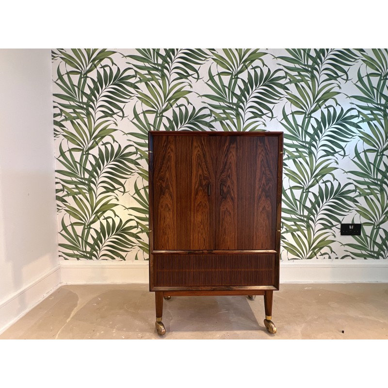 Credenza vintage Beovision in palissandro di Bang and Olufsen, 1968