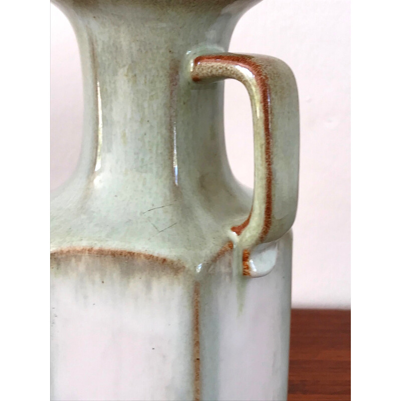 Jarrón de cerámica vintage para Scheurich Keramic, Alemania 1960