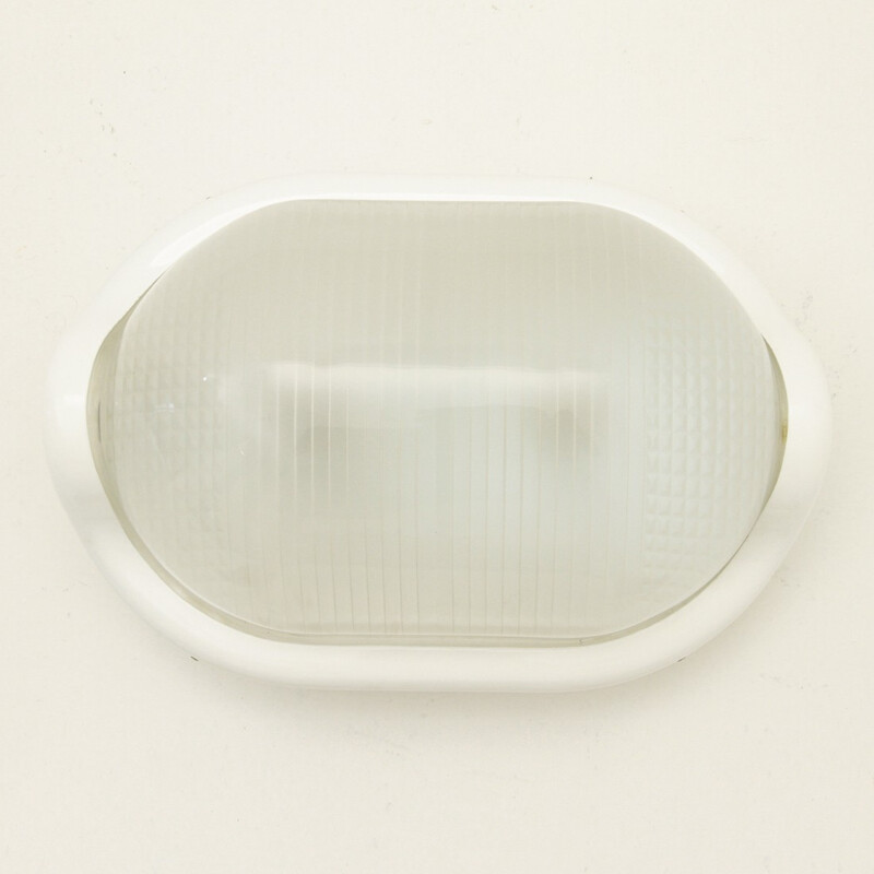 Noce white wall lamp by Achille Castiglioni for Flos - 1970s