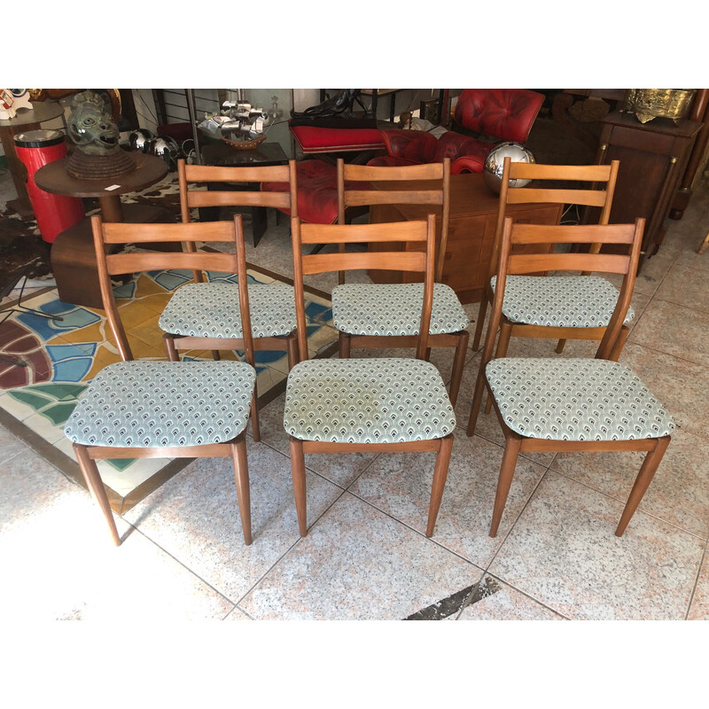 Conjunto de 6 cadeiras vintage, 1960