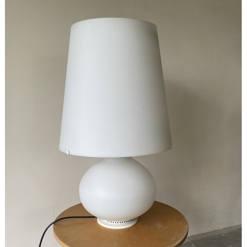 Vintage "1853" glazen lamp door Max Ingrand voor Fontana Arte, 1970