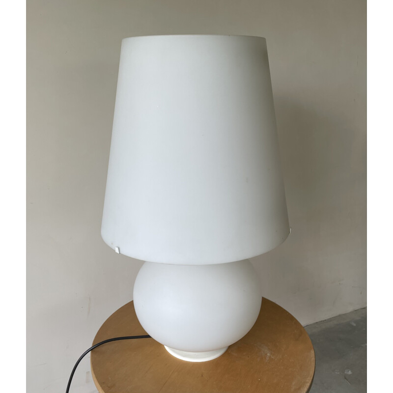 Vintage-Lampe "1853" aus Glas von Max Ingrand für Fontana Arte, 1970