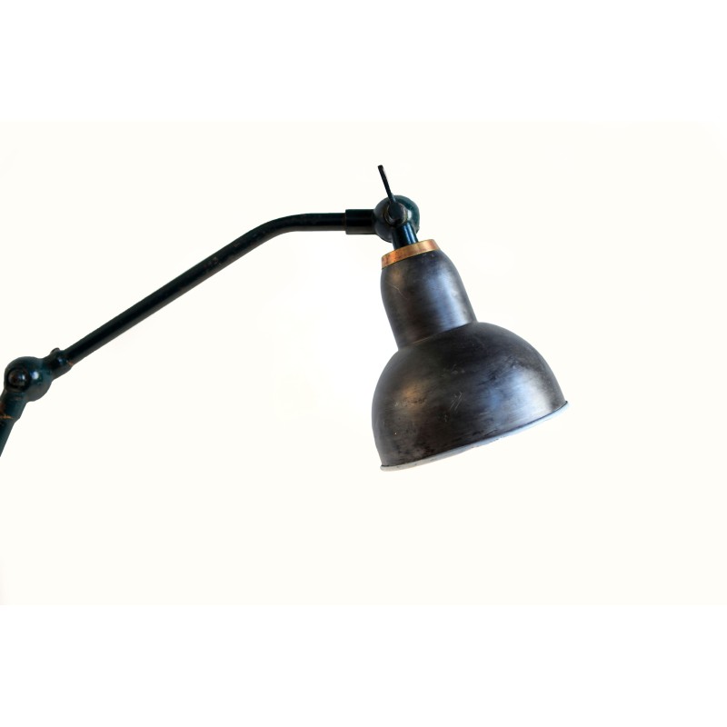 Lámpara de mesa industrial vintage, para Elaul, Francia