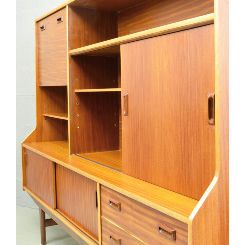 Mid-Century teak highboard by Elliots of Newbury - 1960s