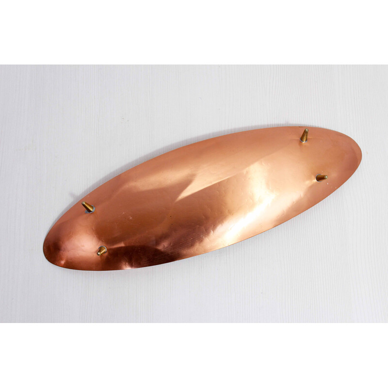 Vintage copper pocket tray, 1970