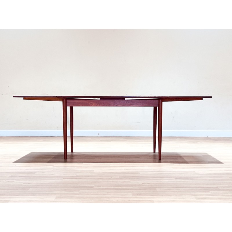 Vintage teak wood dining table, Denmark 1950