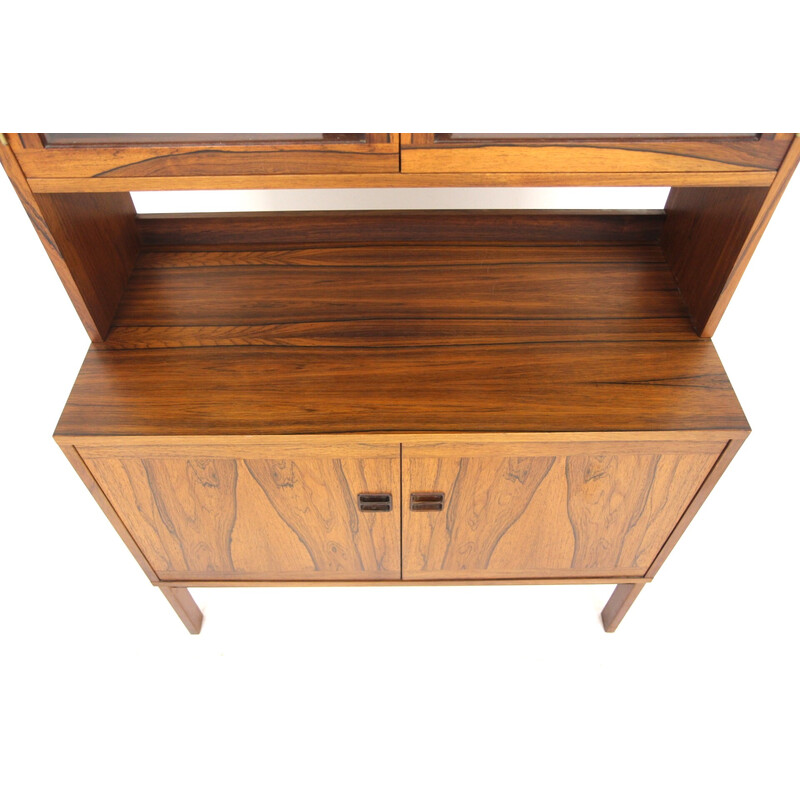 Vintage rosewood and beech sideboard, Sweden 1960