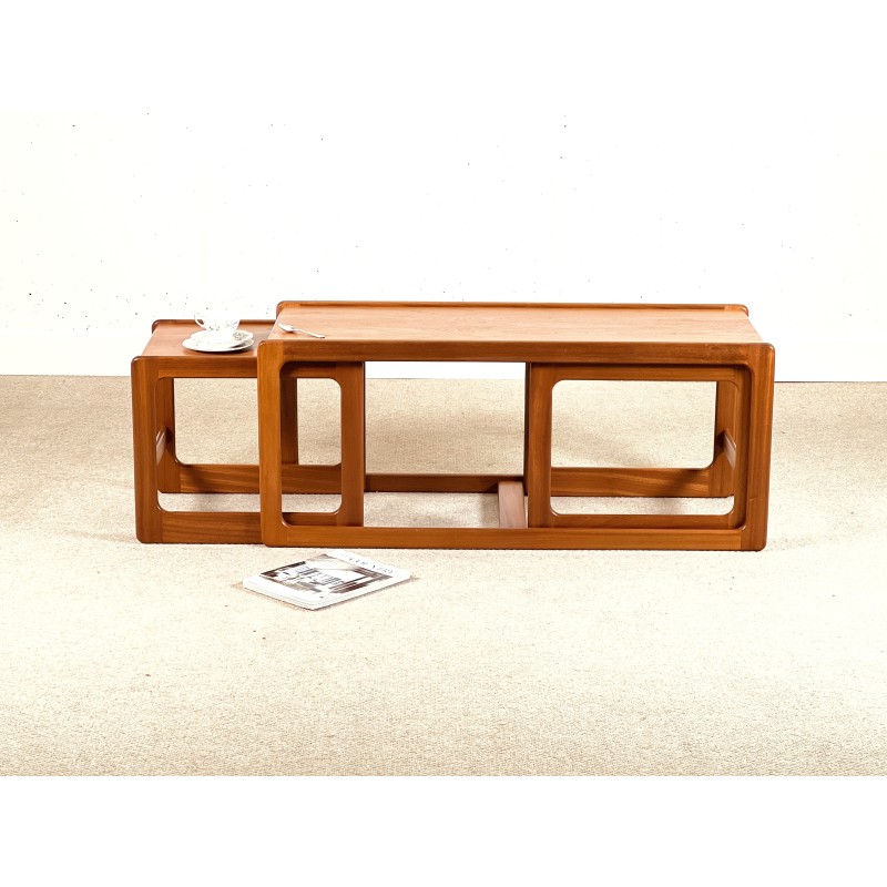 Vintage teak coffee table by Tom Robertson for A.H. McIntosh, Scotland 1972