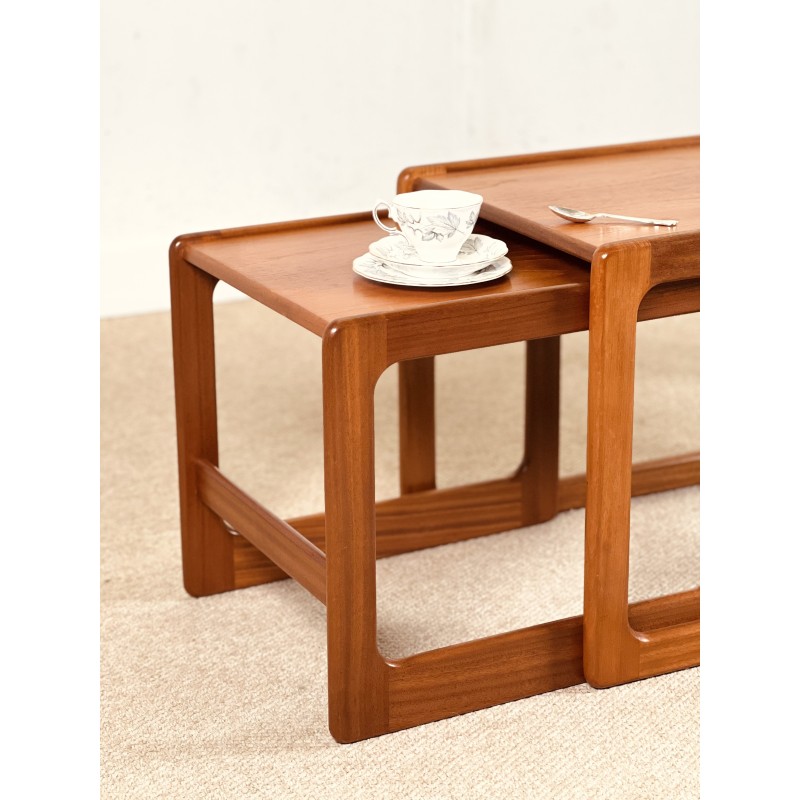 Vintage teak coffee table by Tom Robertson for A.H. McIntosh, Scotland 1972