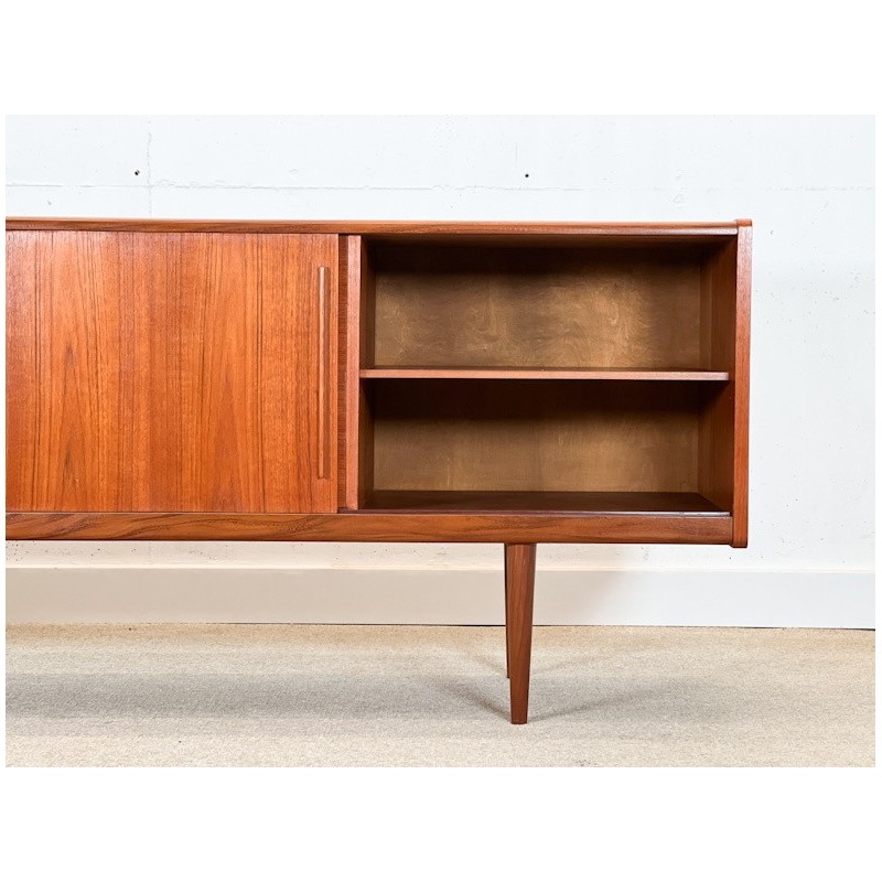 Buffet vintage en bois de teck par Johannes Andersen, Danemark 1960