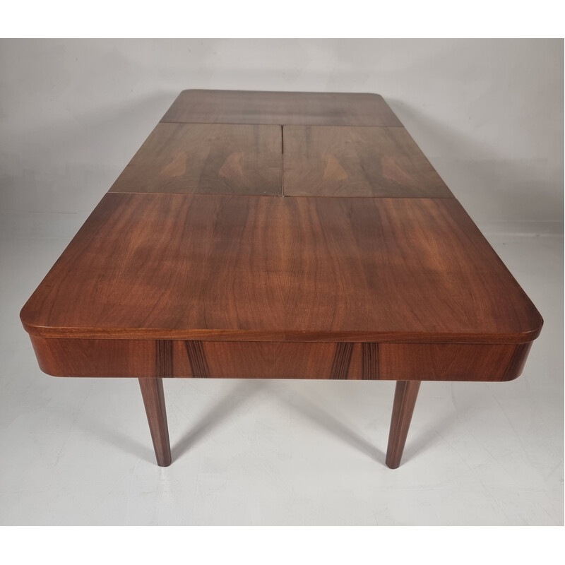 Vintage dining table by Jindrich Halabala for Up Zavody, Czechoslovakia 1950