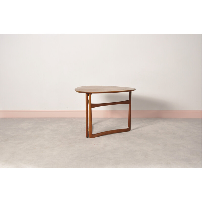 Folding Table by Peter Hvidt & Orla Mølgaard-Nielsen for France & Daverkosen - 1950s