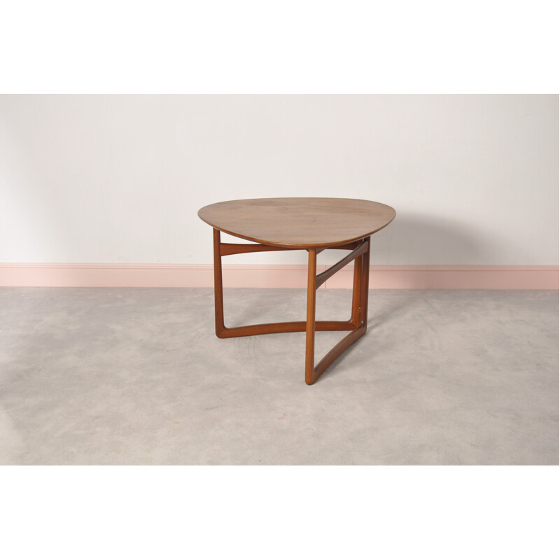 Folding Table by Peter Hvidt & Orla Mølgaard-Nielsen for France & Daverkosen - 1950s