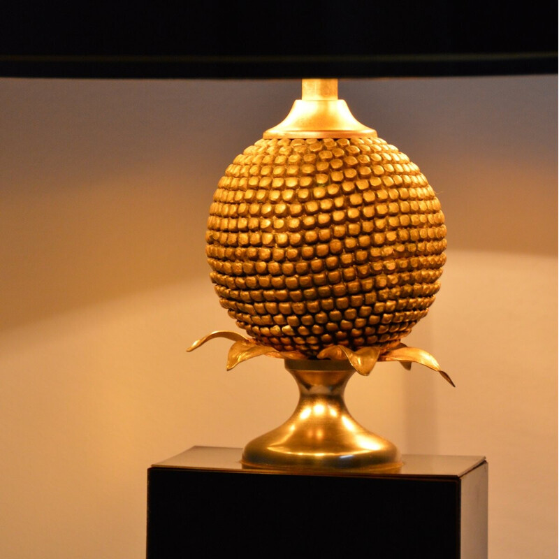 Vintage Pineapple table lamp, 1970