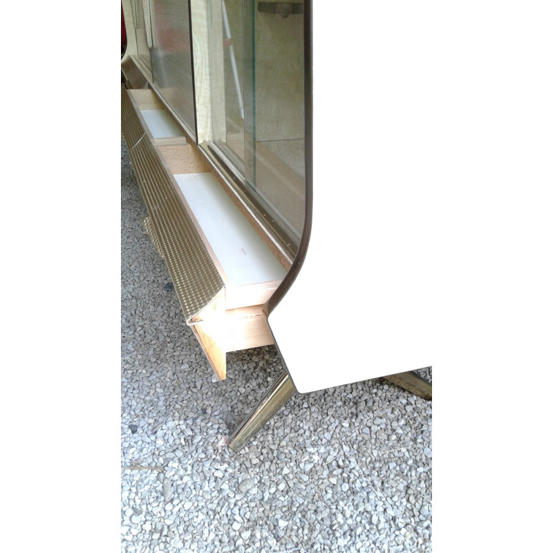 Italian formic and brass sideboard - 1950s