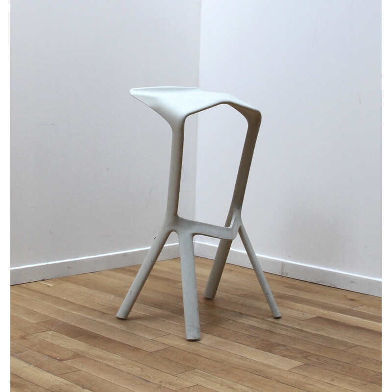 Set of 6 vintage Miura polypropylene stools by Konstantin Grcic for Plank