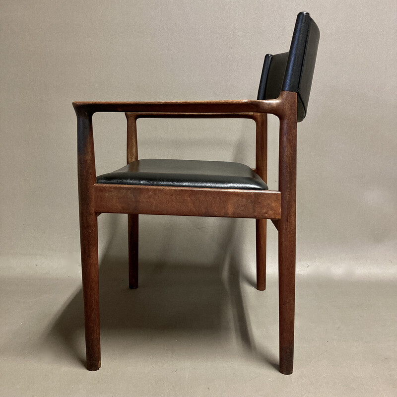 Pair of vintage Erika teak armchairs by Vamo Sonderborg, 1960