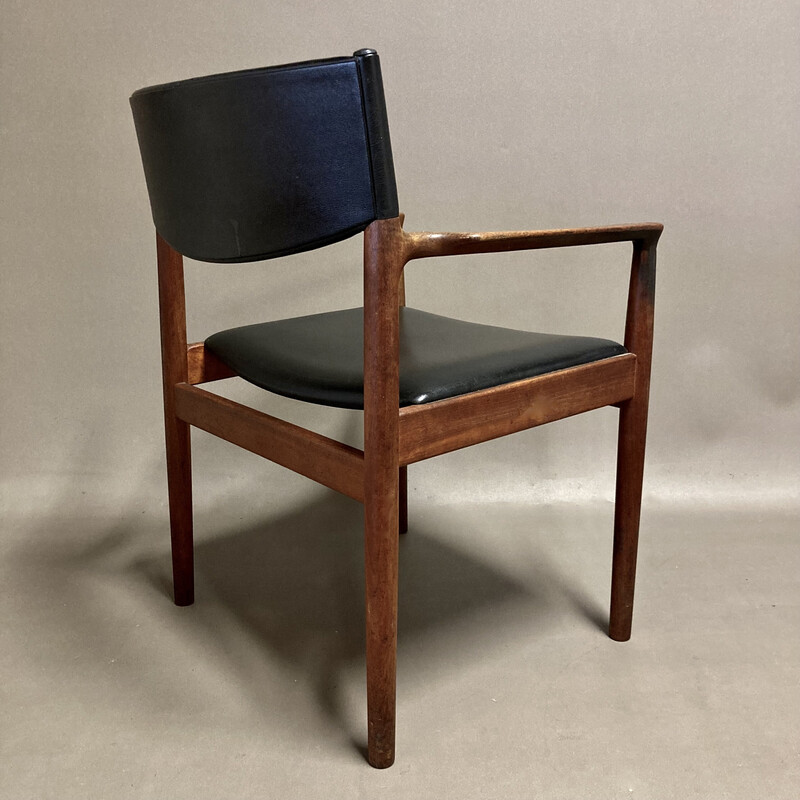 Pair of vintage Erika teak armchairs by Vamo Sonderborg, 1960