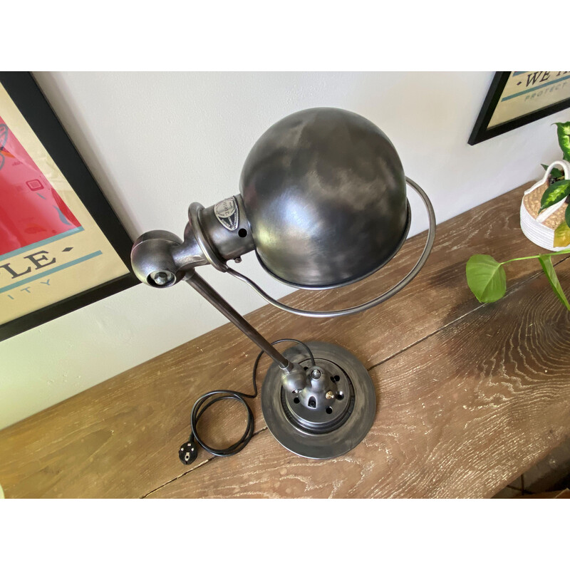Lampe vintage à poser Jieldé en aluminium