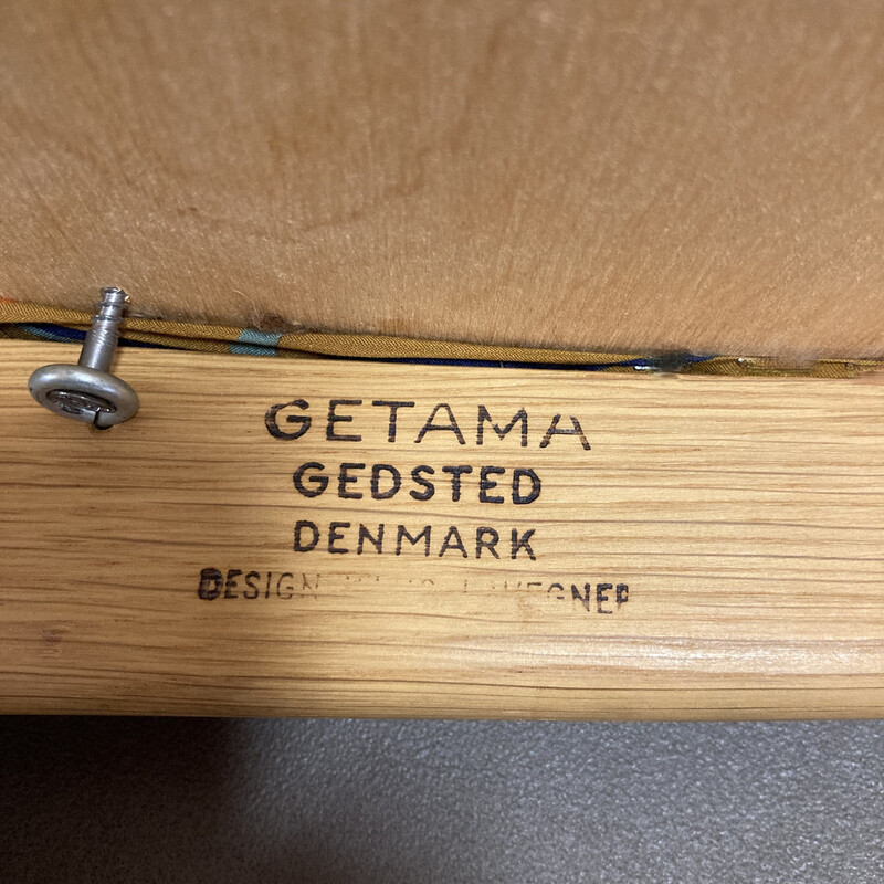 Juego de 6 sillones vintage de roble macizo de Hans Wegner para Getama, 1960