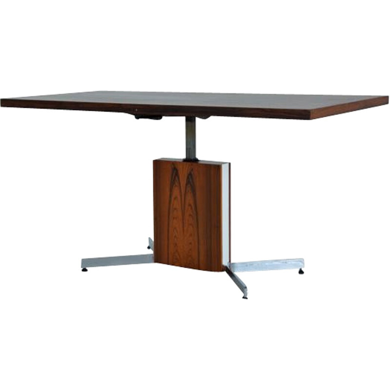 Up and down rosewood dining table - 1960s