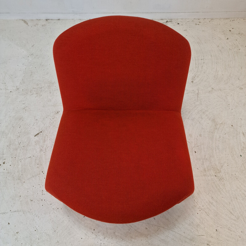 Vintage Alky fauteuils in wollen stof van Giancarlo Piretti voor Castelli, Italië 1980