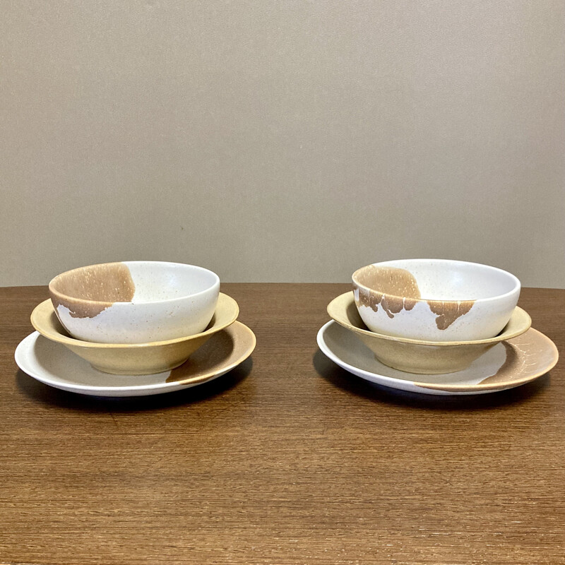 Set of 6 vintage handmade ceramic pieces