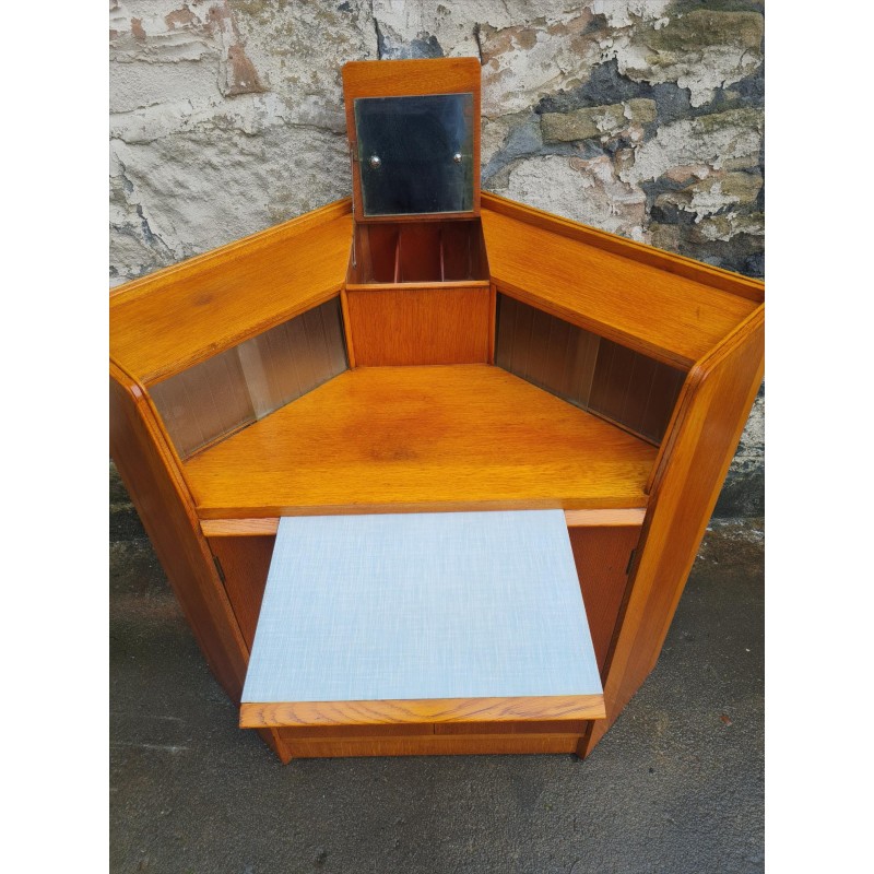 Vintage oak dressing table from White and Newton